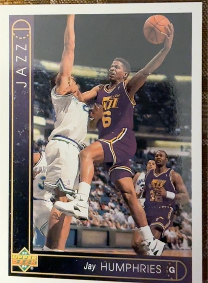 1993-94 Upper Deck #301 Jay Humphries — front