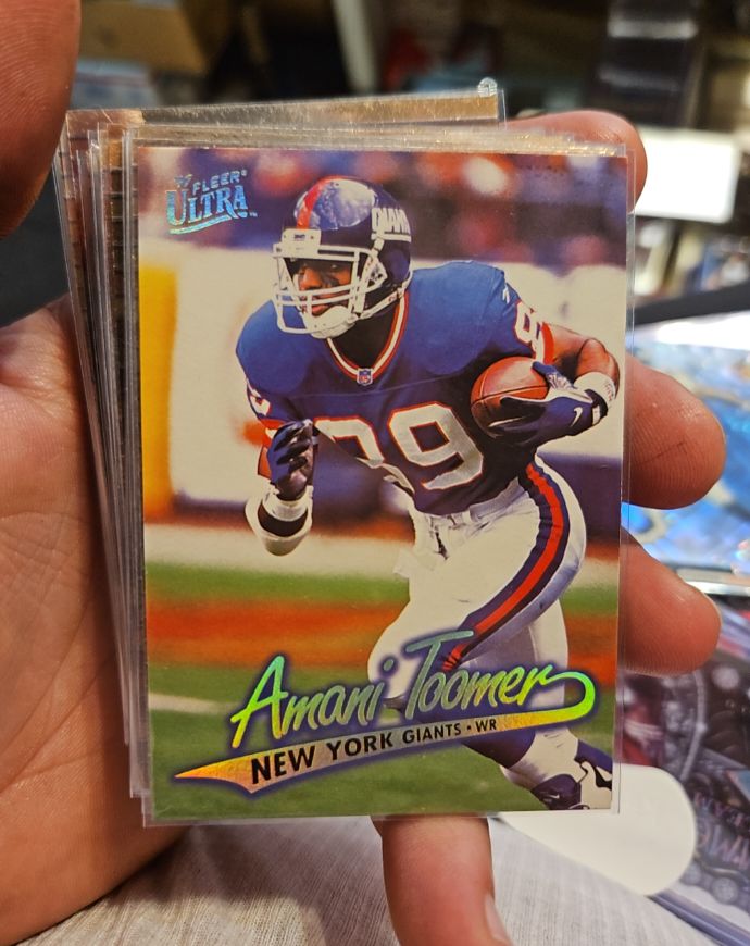 1997 Fleer Ultra #292 Amani Toomer — front
