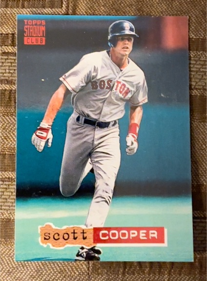 1994 Topps Stadium Club #396 Scott Cooper — front