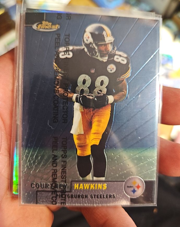 1999 Topps Finest #122 Courtney Hawkins — front