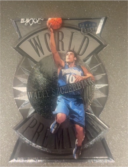 1999-00 Fleer Ultra World Premiere #9 Wally Szczerbiak — front