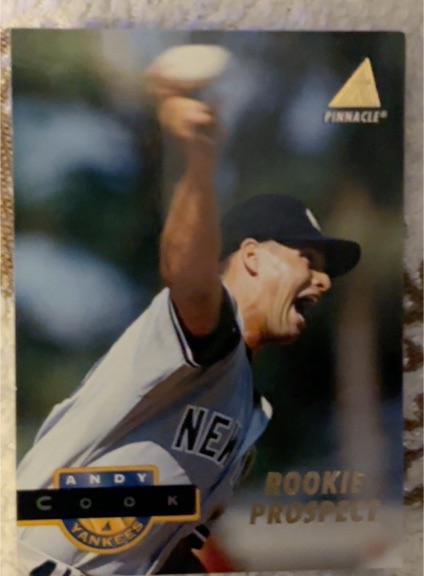 1994 Pinnacle #257 Andy Cook — front
