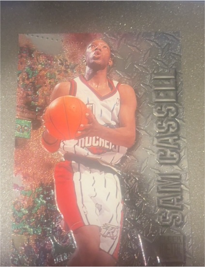 1996 Fleer Metal #35 Sam Cassell — front