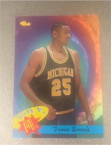 1994 Classic Dicky V's PTPers #PTP5 Juwan Howard — front