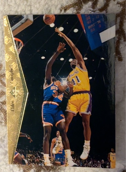 1994-95 Upper Deck SP #95 Elden Campbell — front