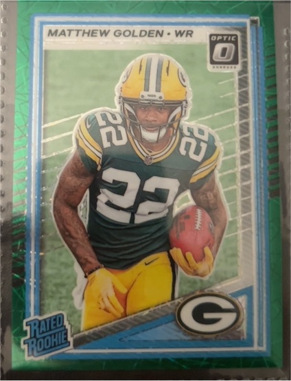 2025 Panini Donruss Optic #205 Matthew Golden — front