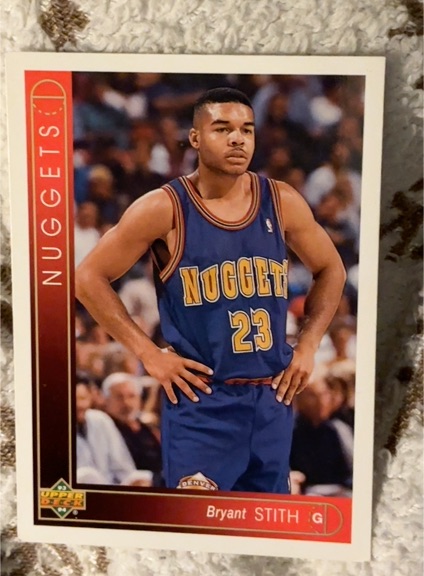 1993-94 Upper Deck #413 Bryant Stith — front