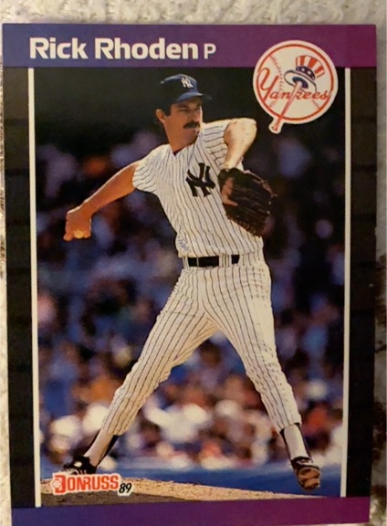 1989 Donruss #429 Rick Rhoden — front