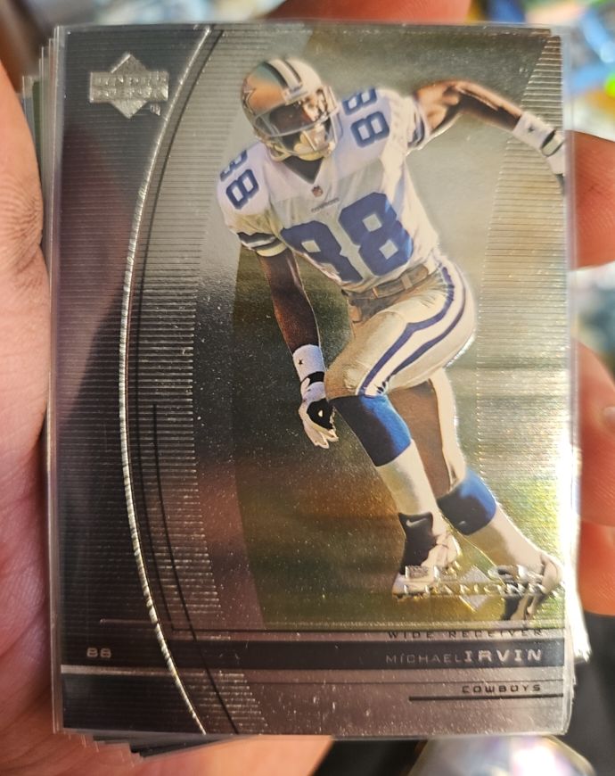 1999 Upper Deck Black Diamond #31 Michael Irvin — front