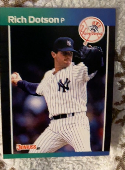 1989 Donruss #277 Rich Dotson — front