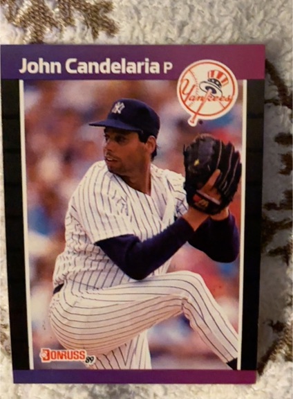 1989 Donruss #192 John Candelaria — front