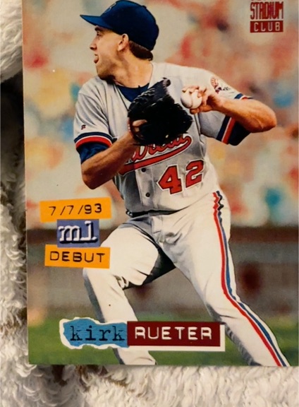1994 Topps Stadium Club #302 Kirk Rueter — front
