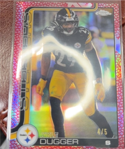2025 Topps Chrome #211 Kyle Dugger — front