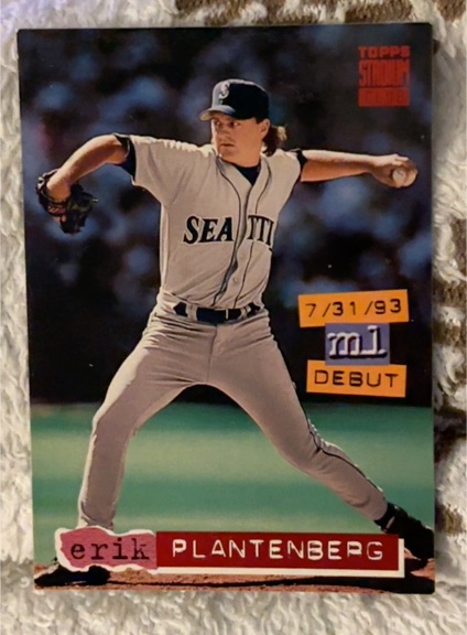 1994 Topps Stadium Club #518 Erik Plantenberg — front