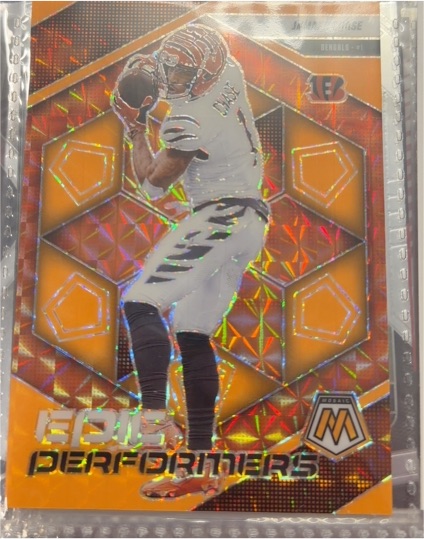 2025 Panini Mosaic Epic Performers #1 Ja'Marr Chase — front