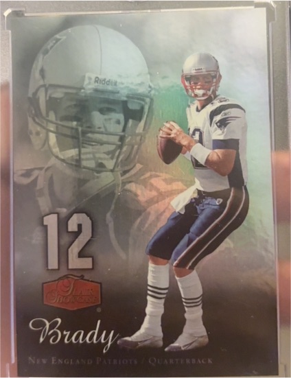 2006 Flair Showcase #57 Tom Brady — front