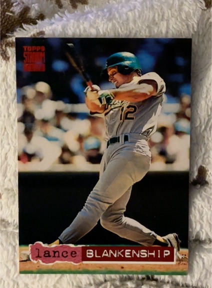 1994 Topps Stadium Club #341 Lance Blankenship — front