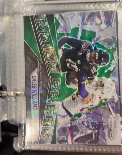 2025 Panini Prizm #3 Caleb Williams — front