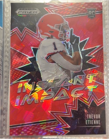 2025 Panini Prizm Draft Picks #II-TEE Trevor Etienne Instant Impact — front