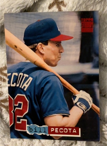 1994 Topps Stadium Club #486 Bill Pecota — front