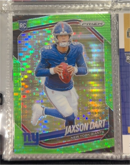 2025 Panini Prizm #332 Jaxson Dart — front
