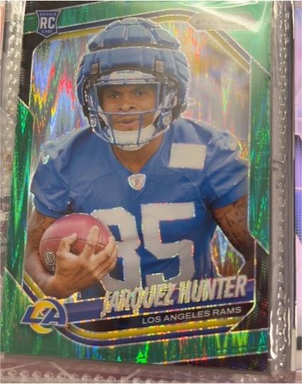 2025 Panini Prizm #353 Jarquez Hunter — front