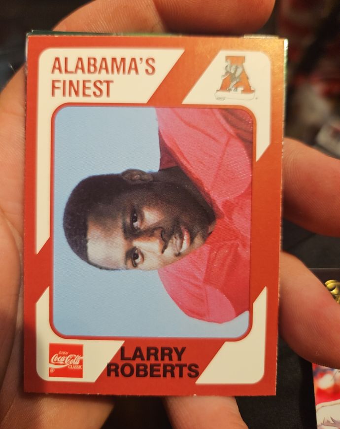1989 Collegiate Collection #320 Larry Roberts Alabama's Finest — front