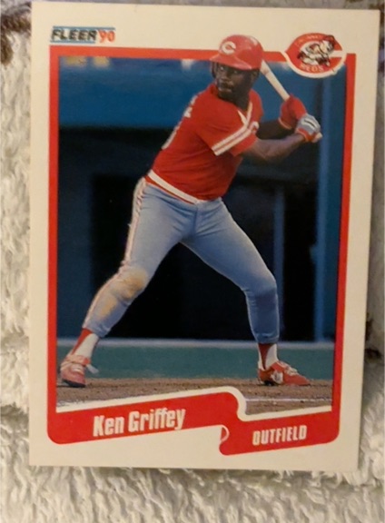 1990 Fleer #420 Ken Griffey — front