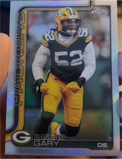 2025 Topps Chrome #111 Rashan Gary — front