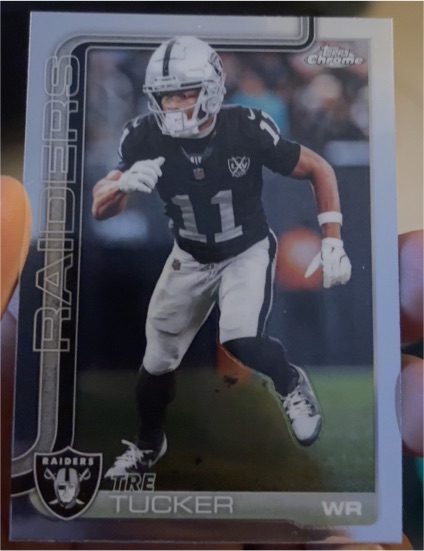 2025 Topps Chrome #175 Tre Tucker — front