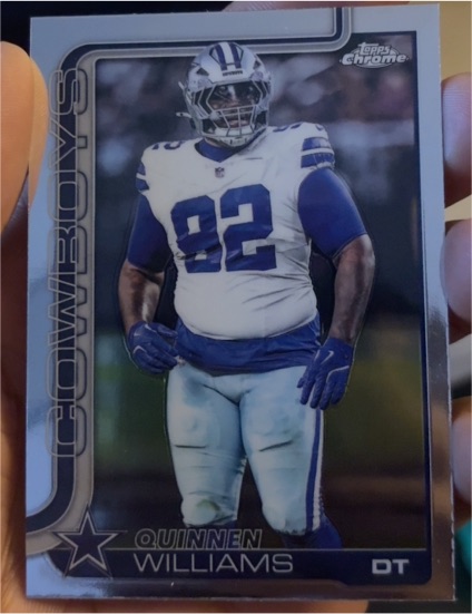 2025 Topps Chrome #72 Quinnen Williams — front