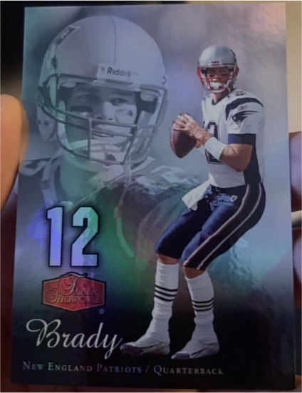 2006 Flair Showcase #57 Tom Brady — front