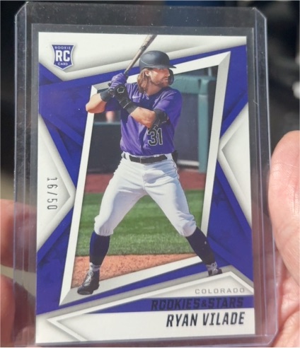 2022 Panini Chronicles Rookies & Stars #13 Ryan Vilade — front