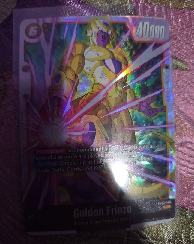 2024 Dragon Ball Fusion World FB02-140 Golden Frieza — front