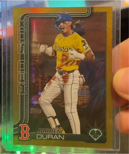 2025 Topps Series 2 #587 Jarren Duran — front