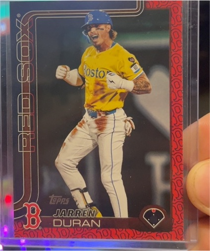 2025 Topps Series 2 #587 Jarren Duran — front