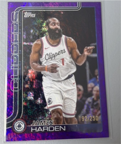 2025-26 Topps #143 James Harden — front