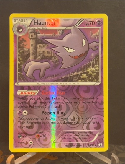 2016 Pokemon Generations #34 Haunter — front
