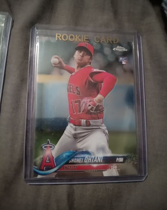 2018 Topps Chrome Update #HMT1 Shohei Ohtani Rookie Card — front