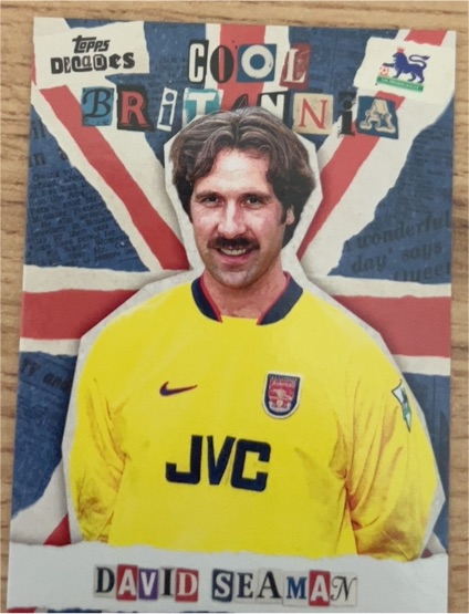 2001 Topps Decades Cool Britannia David Seaman — front