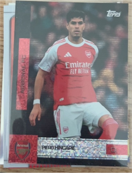 2025 Topps Arsenal #D Piero Hincapie — front