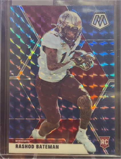 2021 Panini Mosaic Draft Picks #43 Rashod Bateman — front