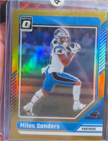2024 Donruss Optic #27 Miles Sanders — front