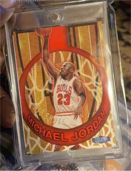 1997-98 Fleer Ultra Big Shots #1 Michael Jordan — front