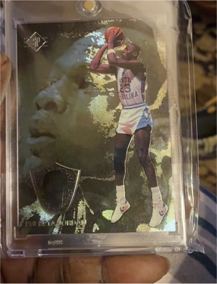 1998 Upper Deck SP Top Prospects Phi Beta Jordan Michael Jordan #J21 — front