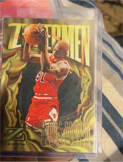 1996-97 Skybox Z-Force #193 Dennis Rodman — front