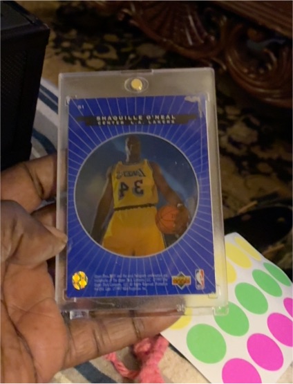 2001-02 Upper Deck Flight Team #34 Shaquille O'Neal — front