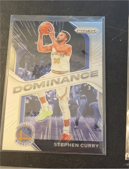 2020-21 Panini Prizm Dominance #24 Stephen Curry — front