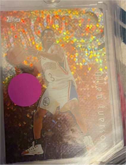 1997-98 Topps Season's Best #SB26 Allen Iverson — front