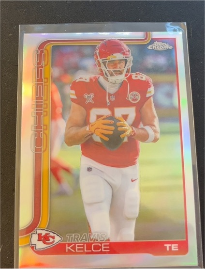 2025 Topps Chrome #150 Travis Kelce — front
